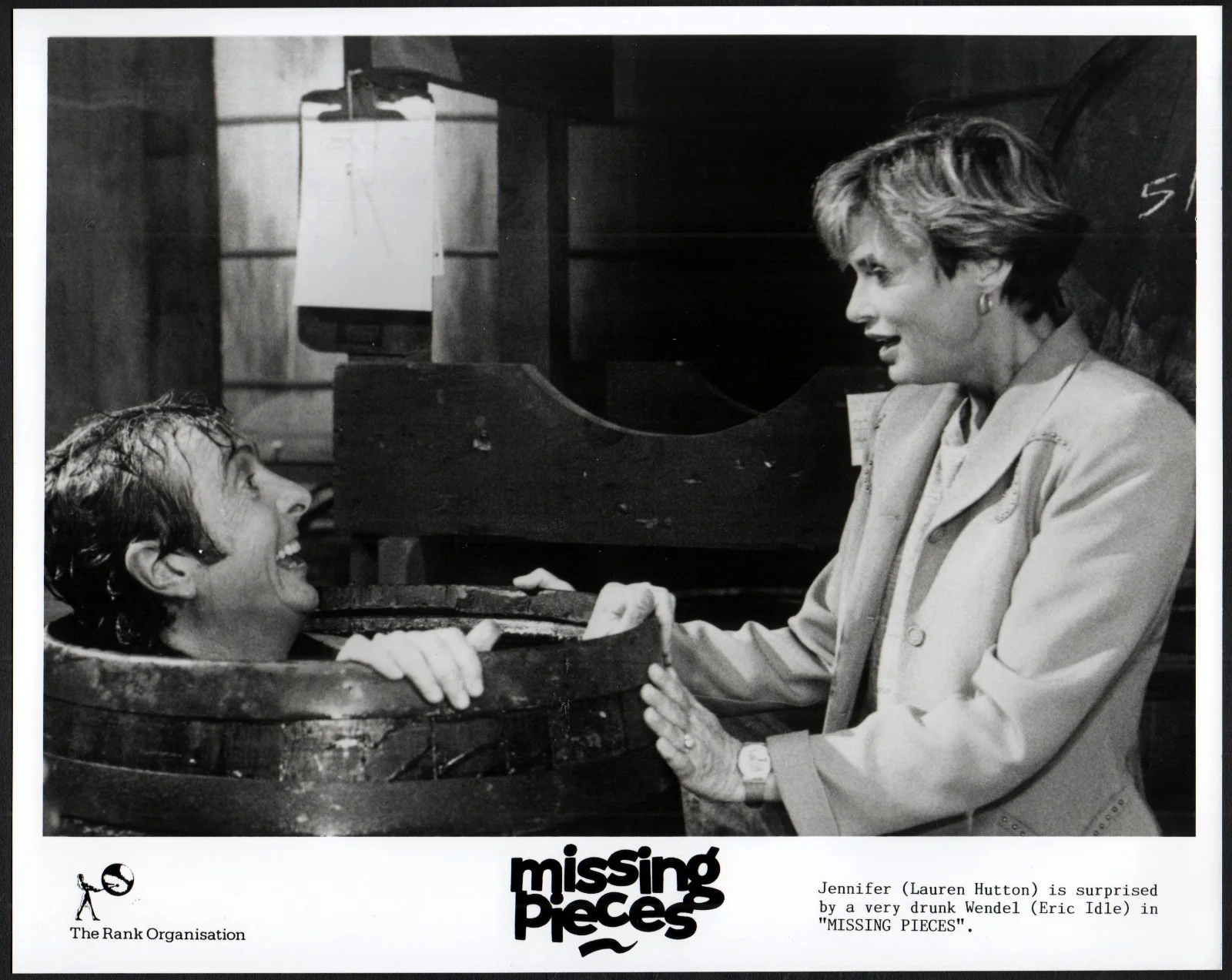 MISSING PIECES 1991 Eric Idle, Robert Wuhl, Lauren Hutton 8 10x8 STILLS, image 3