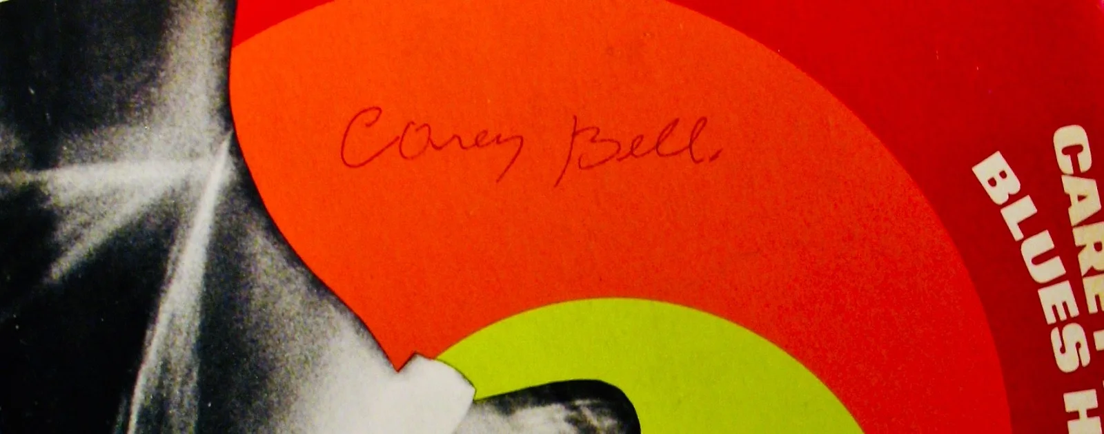 CAREY BELL ✦ Autographed BLUES HARP Album~DELMARK #DS-622-Blues Harmonica, изображение 2