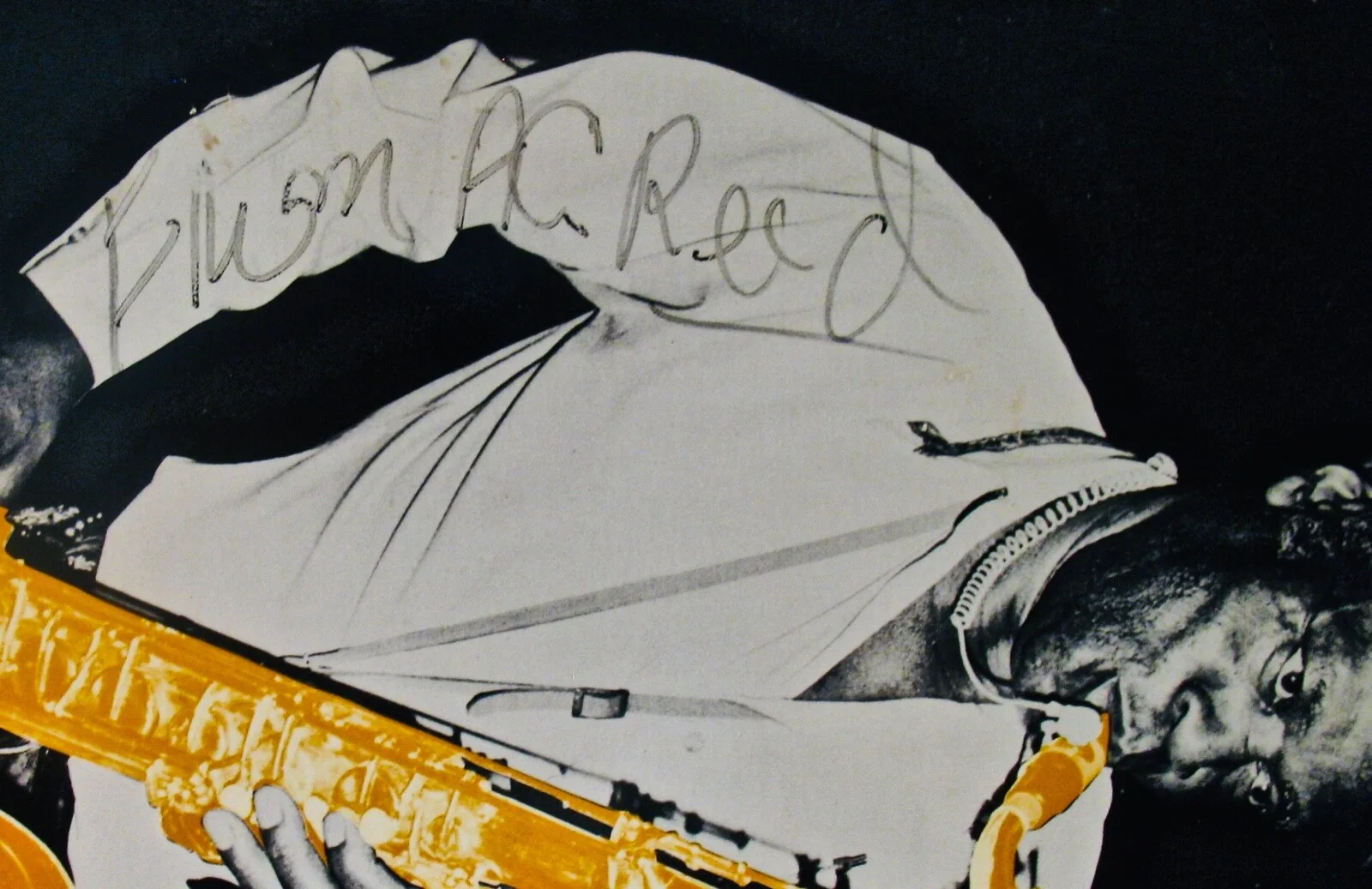 A.C. REED & HIS SPARKPLUGS~Autographed TAKE THESE BLUES Album~ROOSTER #LPR-7606, изображение 2