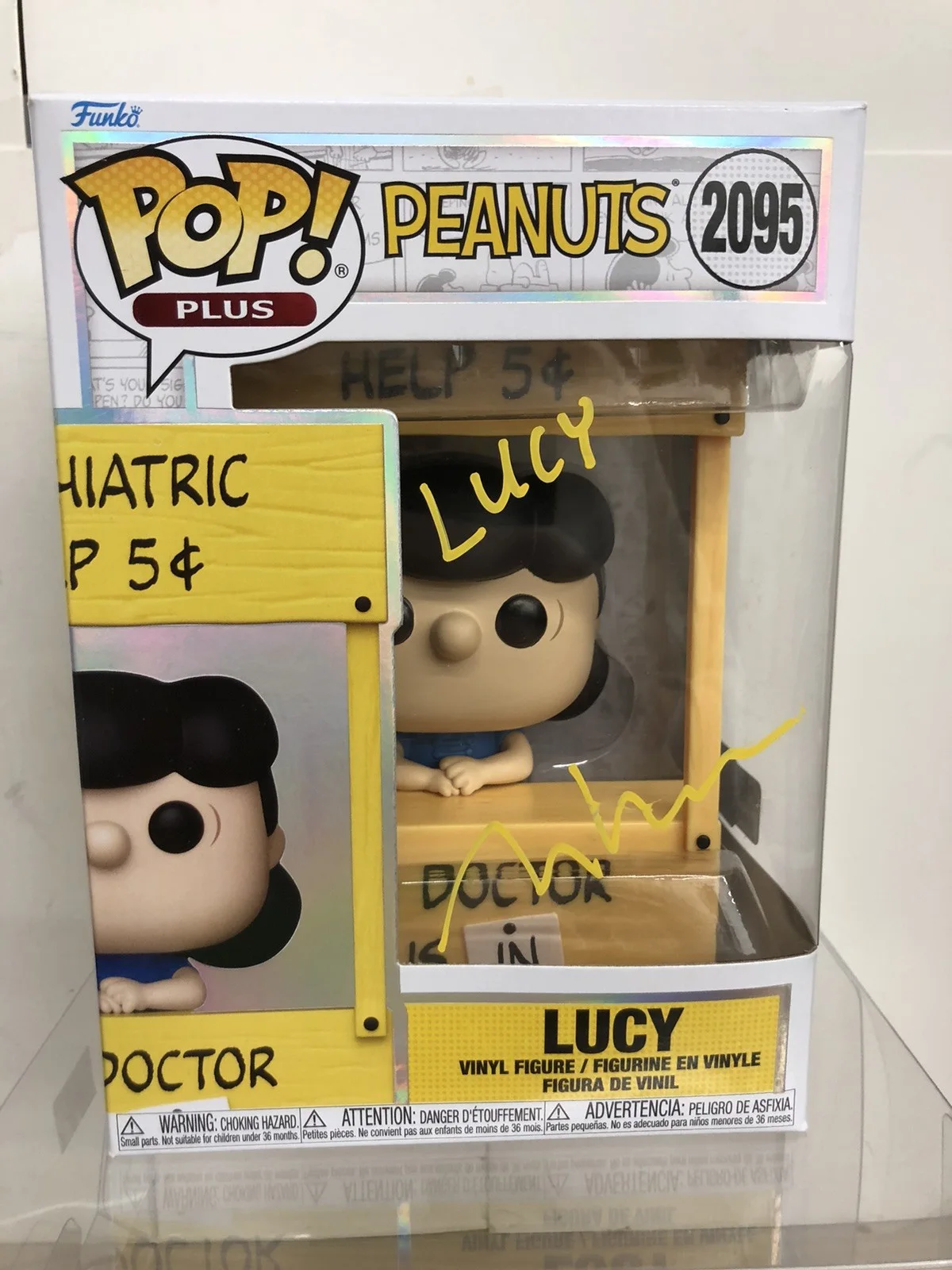 Melanie Kohn — Melanie Kohn Autographed Signed Quoted Funko Pop #2095 LUCY Peanuts W/ CoA