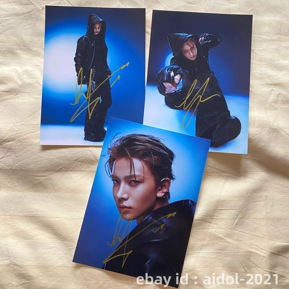 ENHYPEN Heeseung Autographed Photo THE SIN VANISH Still Knife K-POP 4*6 2026, изображение 2