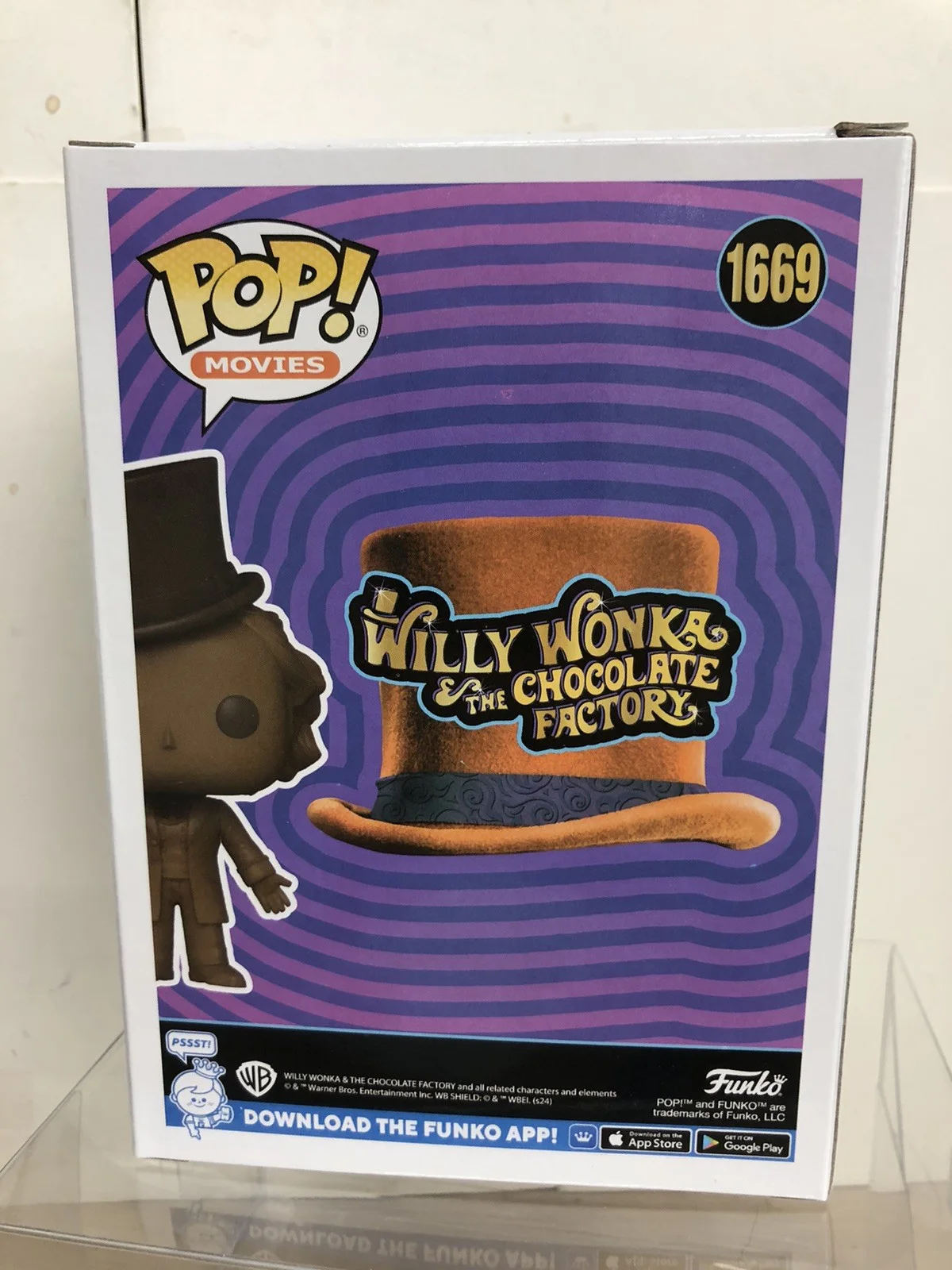 Peter Ostrum — Peter Ostrum Signed Autograph Funko Pop #1669 Charlie Bucket Willy Wonka CoA, image 3