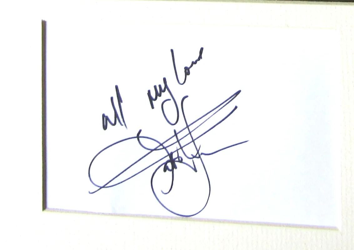 Katrina Graham Original Hand Signed Signature Piece Vampire Diaries COA AFTAL, image 2