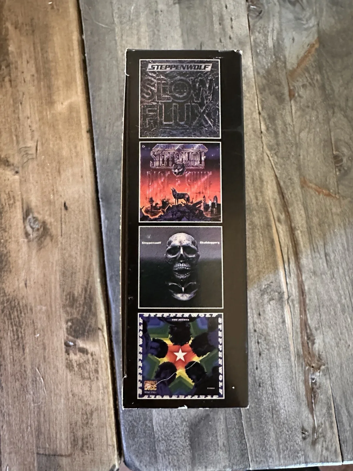 John Kay autographed cd box 4 cds monster 7 steppenwolf at your birthday party, изображение 3