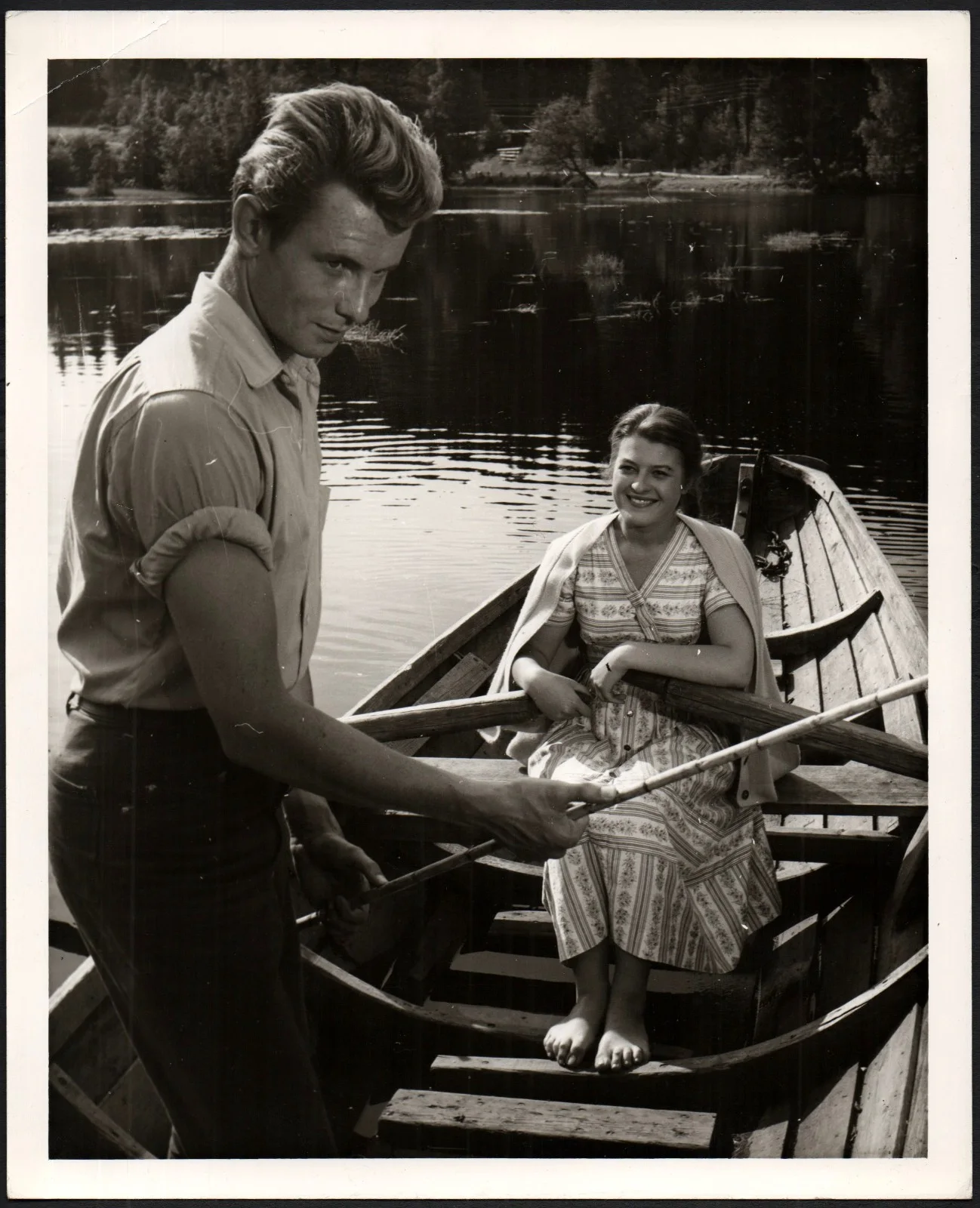SJUTTON AR 1957 Ingeborg Nybergn, Tage Severin, Randi Kolstad 3 10x8 STILLS, изображение 3