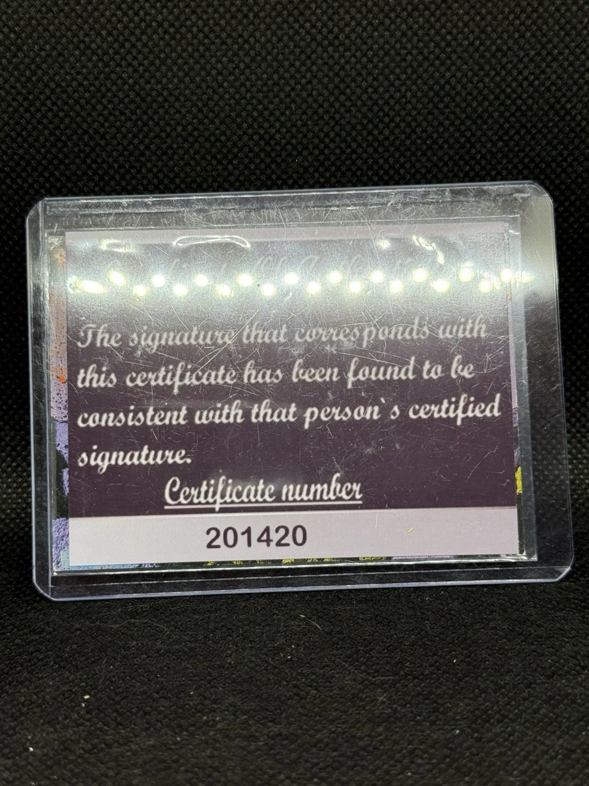 Princess Diana Autograph Coa, image 2