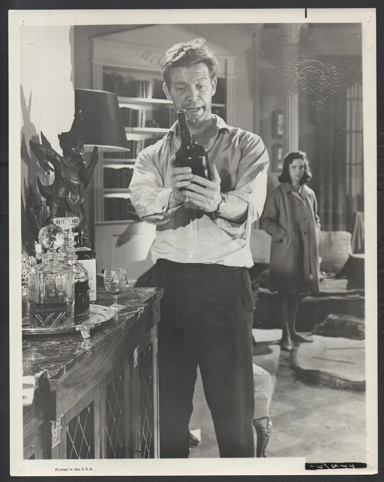 THIRD SECRET 1964 Stephen Boyd, Diane Cilento 4 10x8 STILLS, image 3