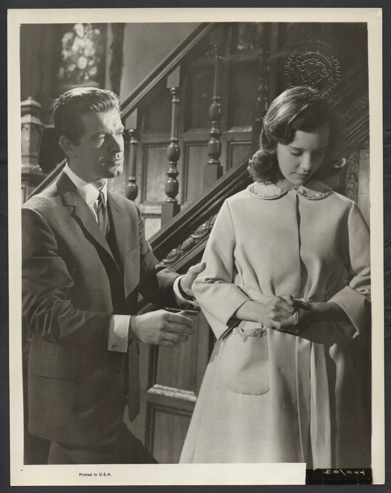 THIRD SECRET 1964 Stephen Boyd, Diane Cilento 4 10x8 STILLS, image 4