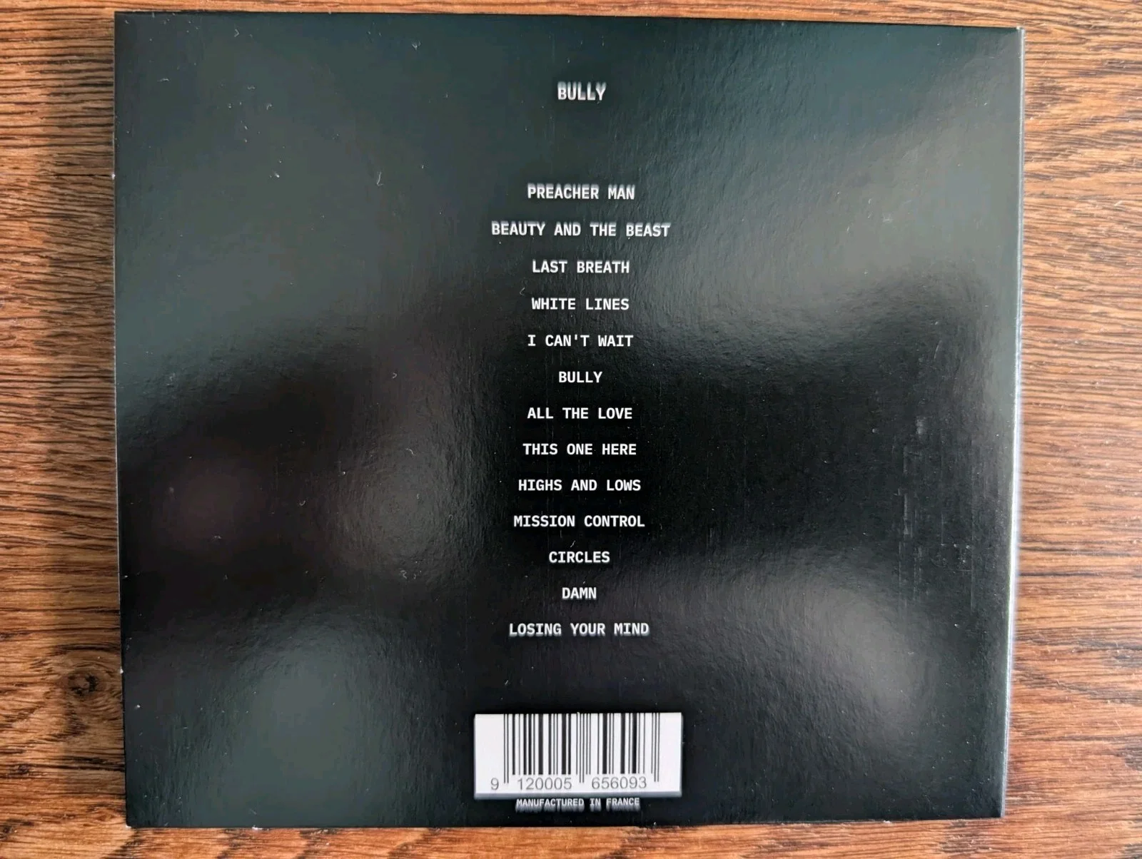 KANYE YE West BULLY SIGNED Auto CD, image 2