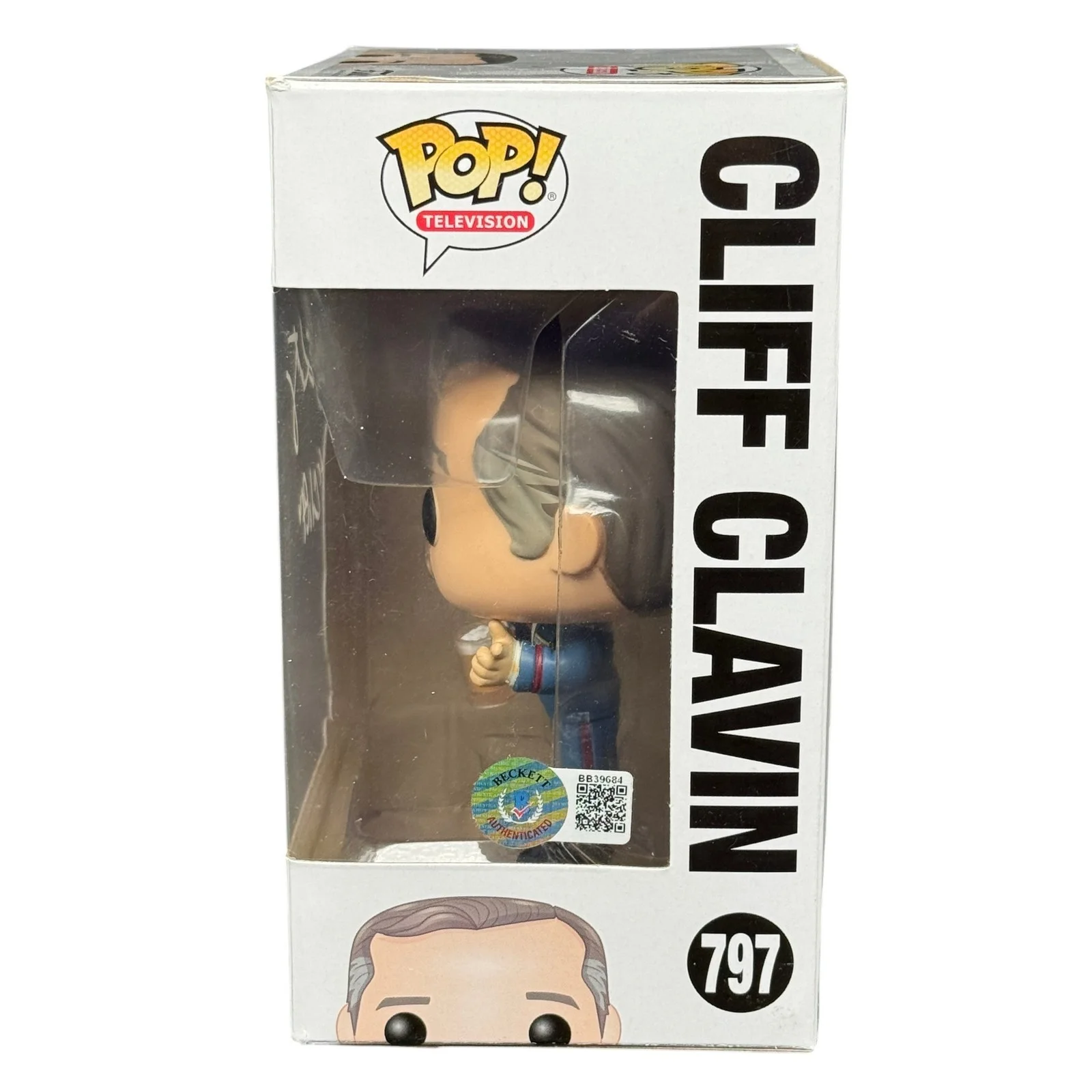John Ratzenberger — John Ratzenberger Signed Cliff Clavin Funko Pop 797 Cheers Autograph Beckett, image 2