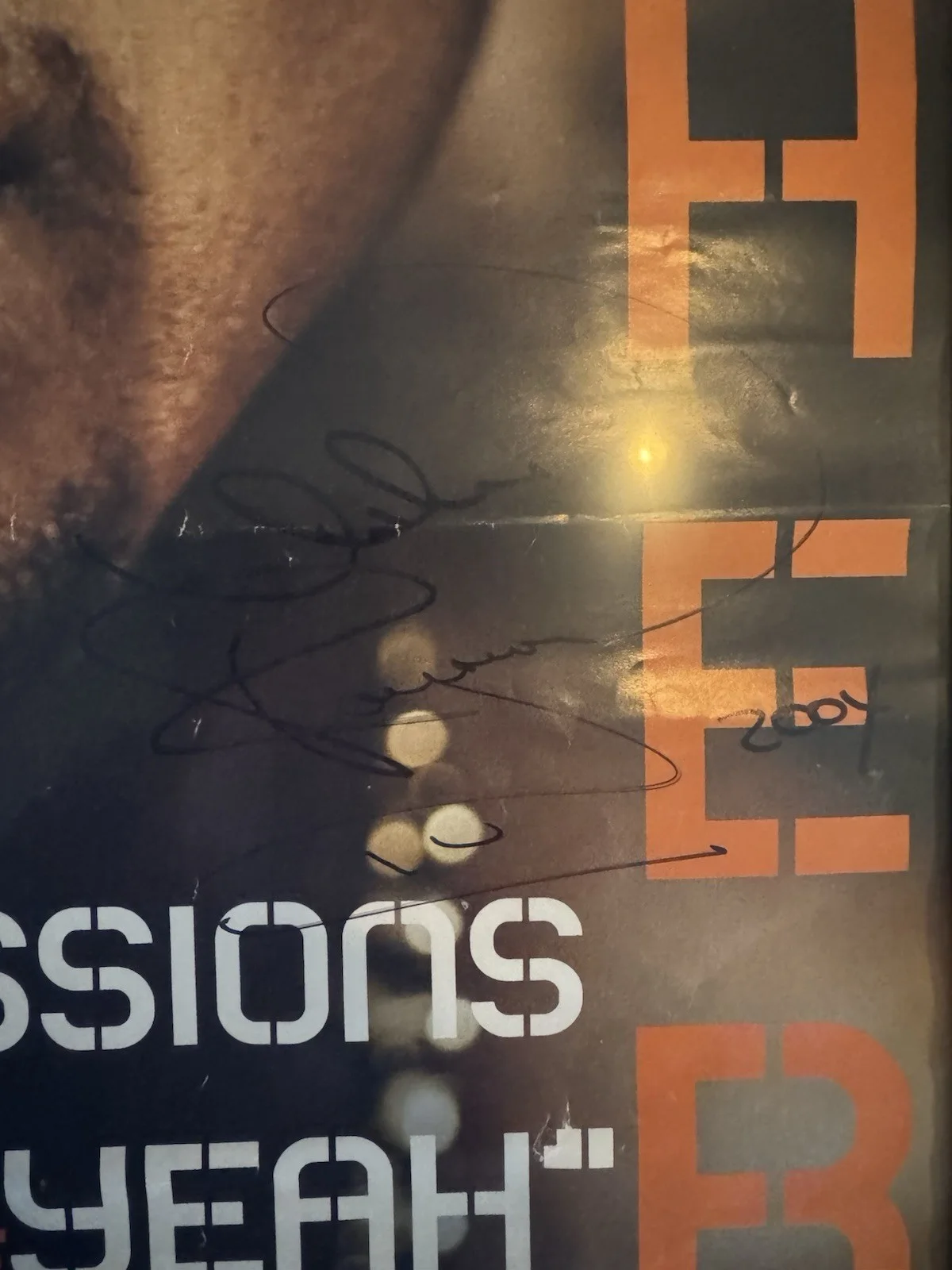 Framed Signed 2004 Confessions Poster Usher Signed Autographed Rare, image 5