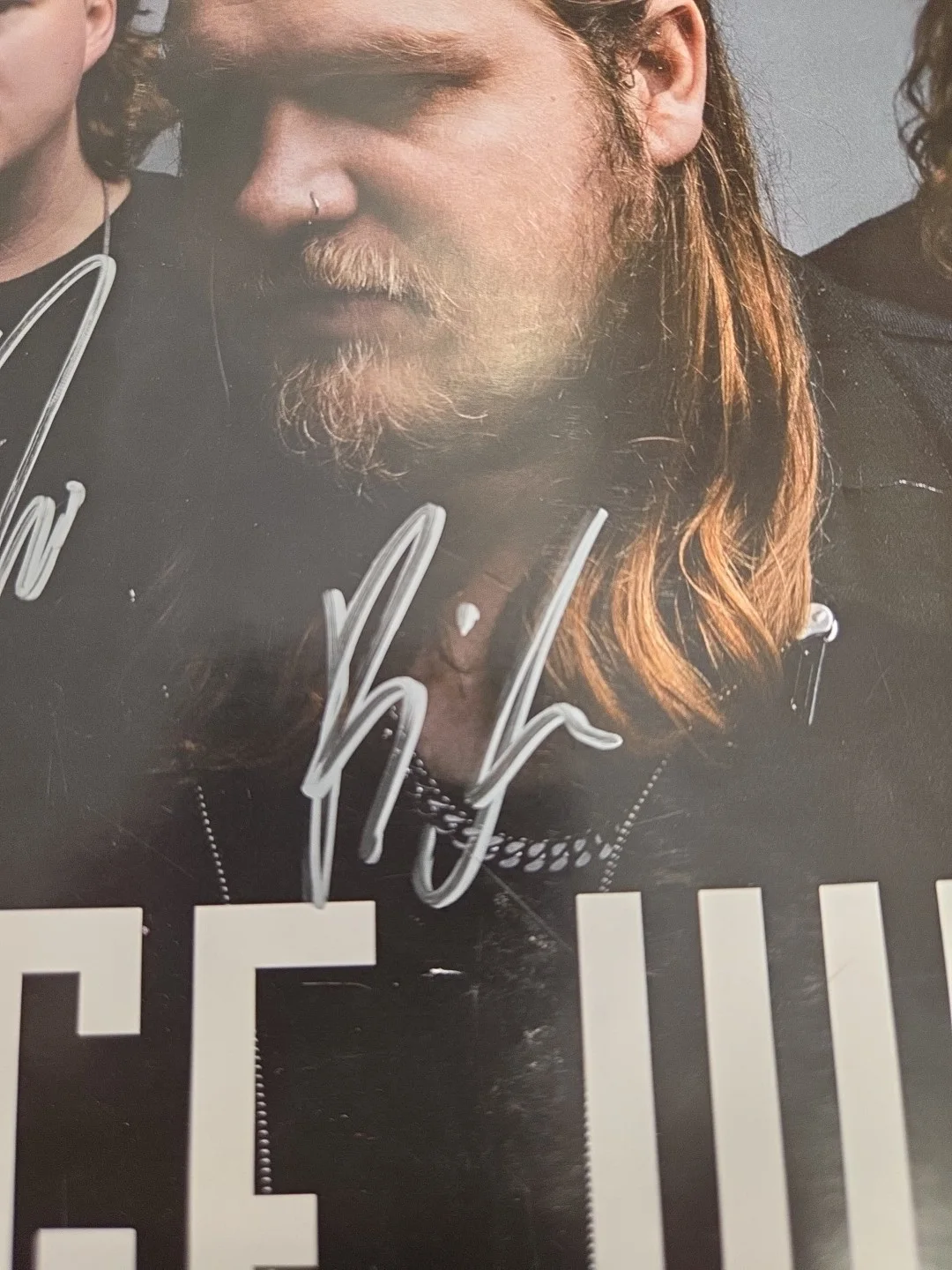 WAGE WAR AUTOGRAPHED SIGNED 11X117 Manic TOUR POSTER PHOTO, image 4