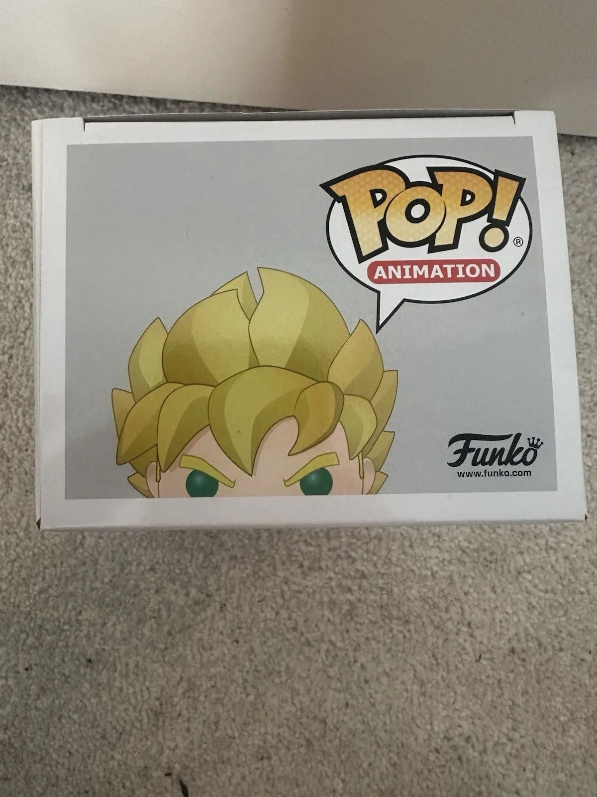 Peter Kelamis — Peter Kelamis autographed w/quote DBZ Super Saiyan Goku, Funko Pop #860 w/COA, изображение 5
