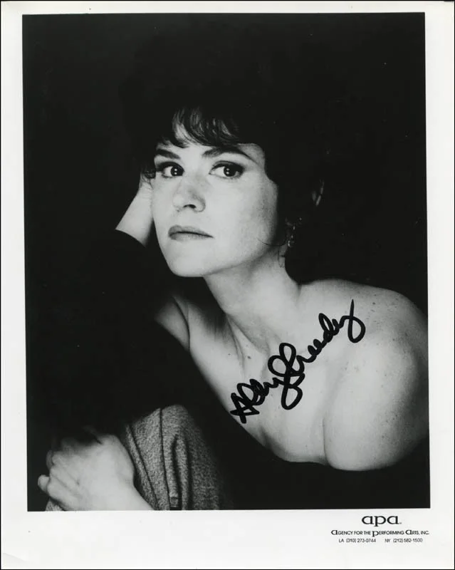 Ally Sheedy — ALLY SHEEDY - PRINTED PHOTOGRAPH SIGNED IN INK