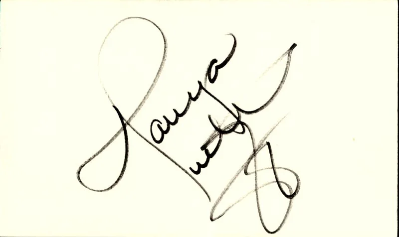 Tanya Tucker — TANYA TUCKER - AUTOGRAPH 1988