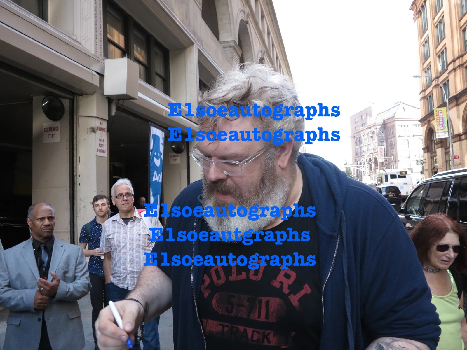 Kristian Nairn — Kristian Nairn signed Kit Harington' Game of Throne 8x10 photo - Exact Proof, изображение 2