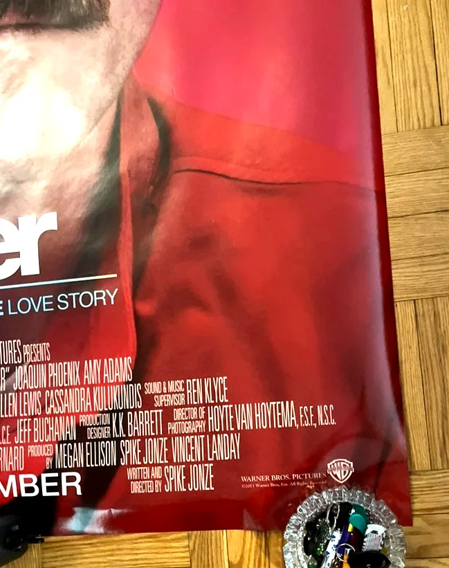 'HER' * SPIKE JONZE * 40x60 Bus Station Movie Poster Rare, изображение 3