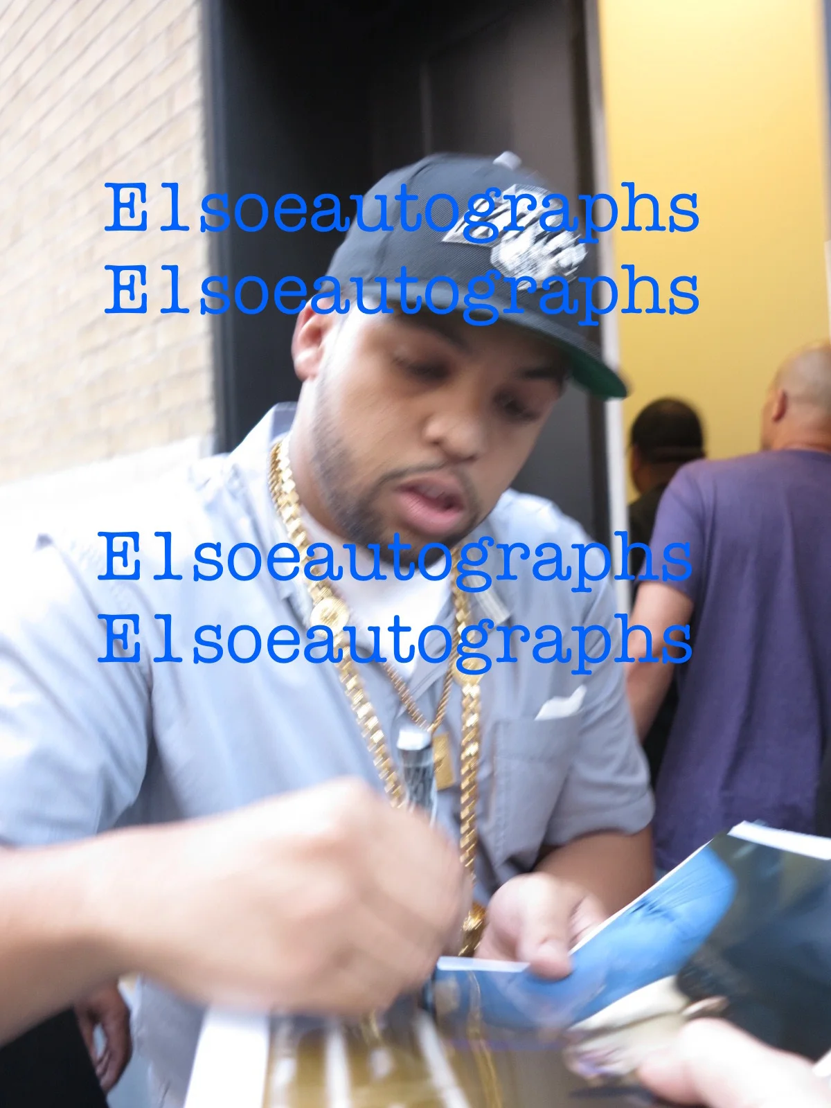 O’shea Jackson — O'Shea Jackson Jr signed Straight Outta Compton 8x10 Photo In Person Exact Proof, image 2