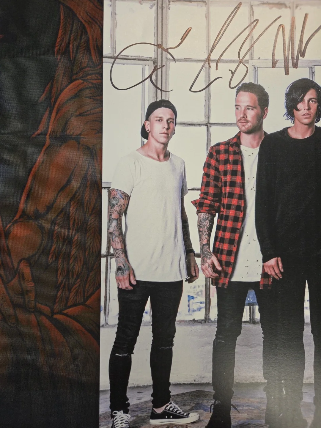 Signed Sleeping With Sirens Poster Print, image 2