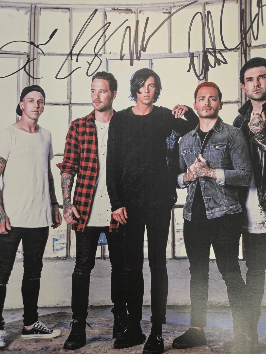 Signed Sleeping With Sirens Poster Print, image 4