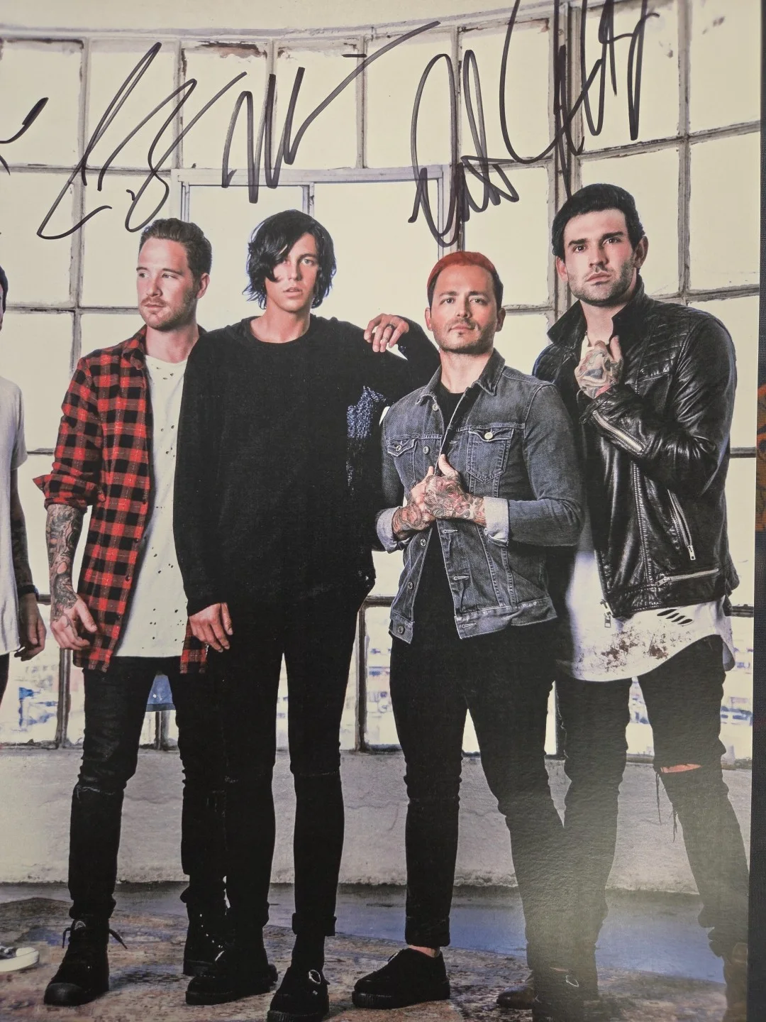 Signed Sleeping With Sirens Poster Print, image 5