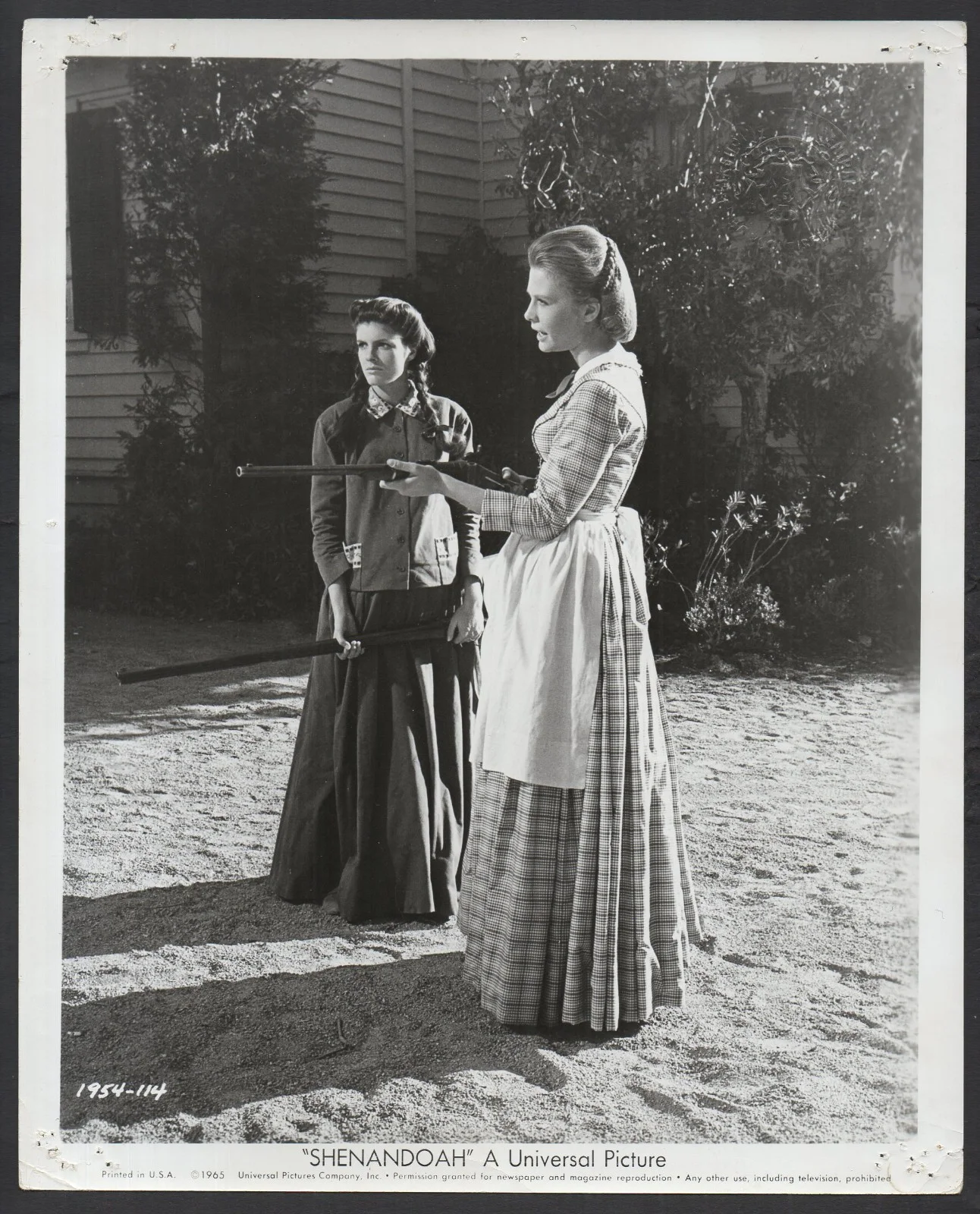 SHENANDOAH 1965 James Stewart, Doug McClure, Rosemary Forsyth 6 10x8 STILLS, изображение 2