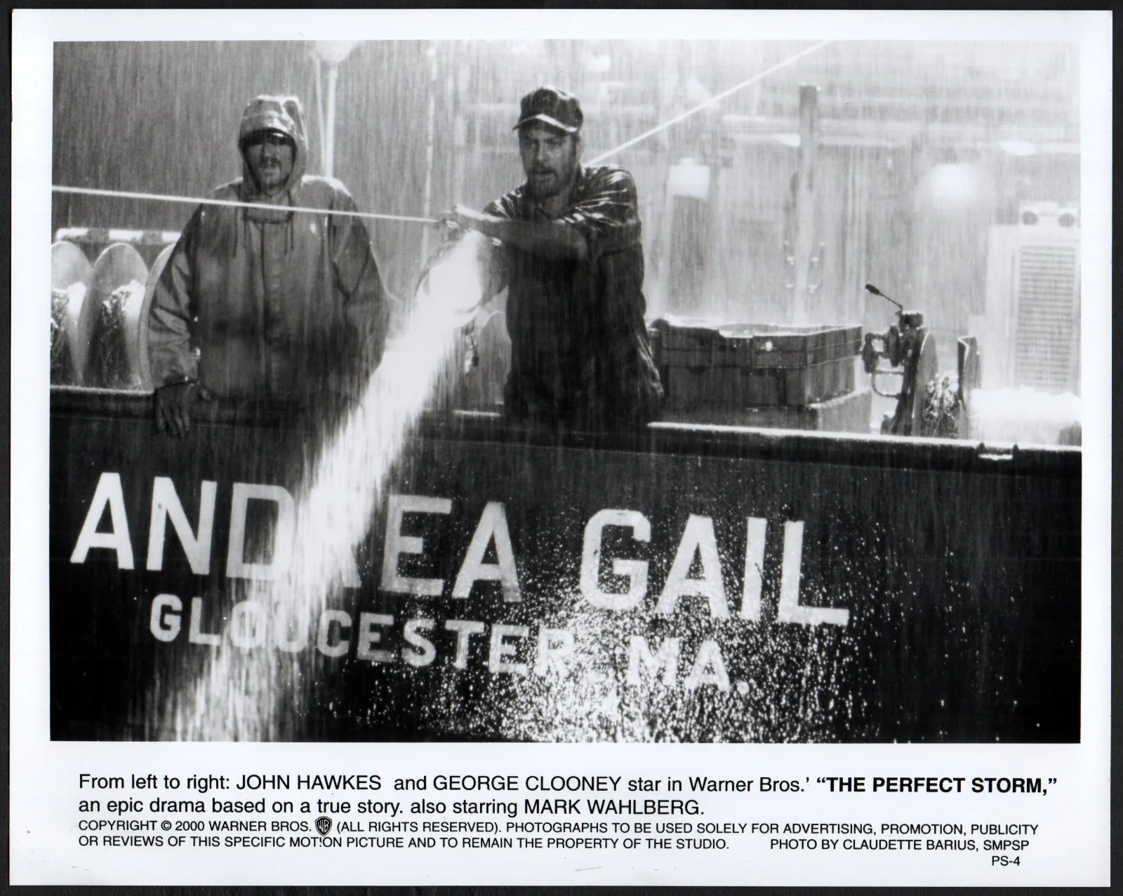 PERFECT STORM 2000 George Clooney, Mark Wahlberg, Diane Lane 5 10x8 STILLS, изображение 3