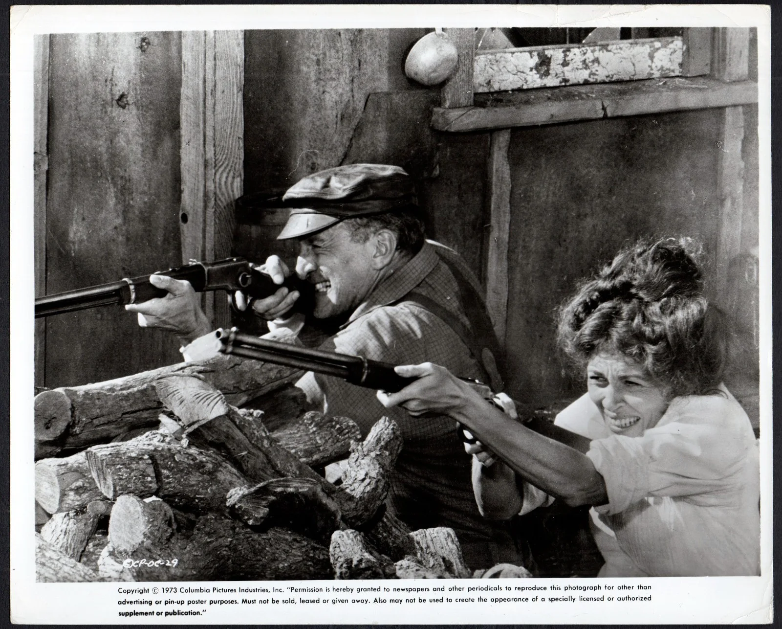 OKLAHOMA CRUDE 1973 Faye Dunaway, George C. Scott 6 10x8 STILLS, изображение 2