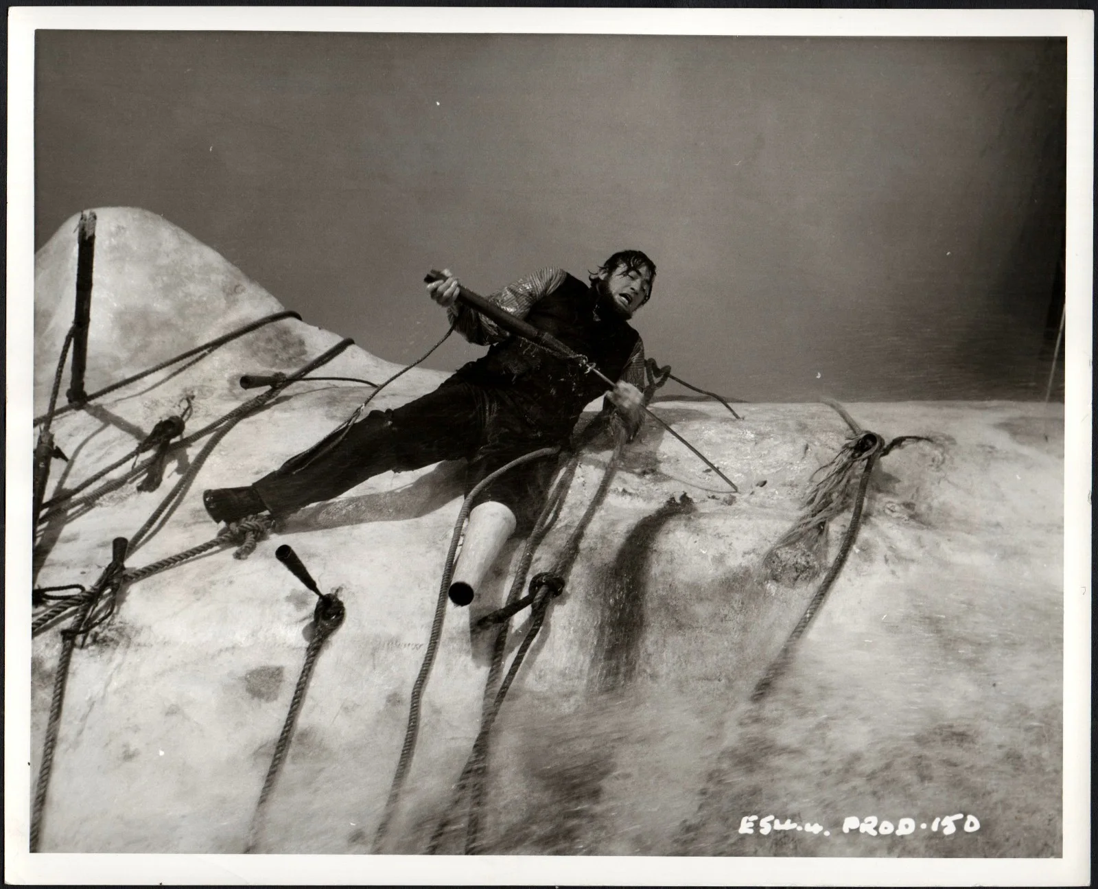 MOBY DICK 1956 Gregory Peck Herman Melville 3 10x8 STILLS, image 3