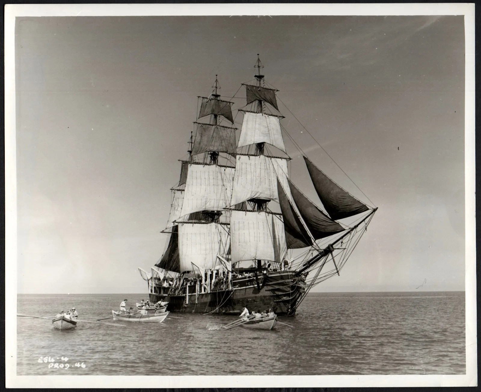 MOBY DICK 1956 Gregory Peck Herman Melville 3 10x8 STILLS, image 4