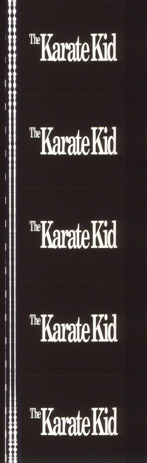 The Karate Kid 35mm Film Cell strip very Rare var_b, image 5
