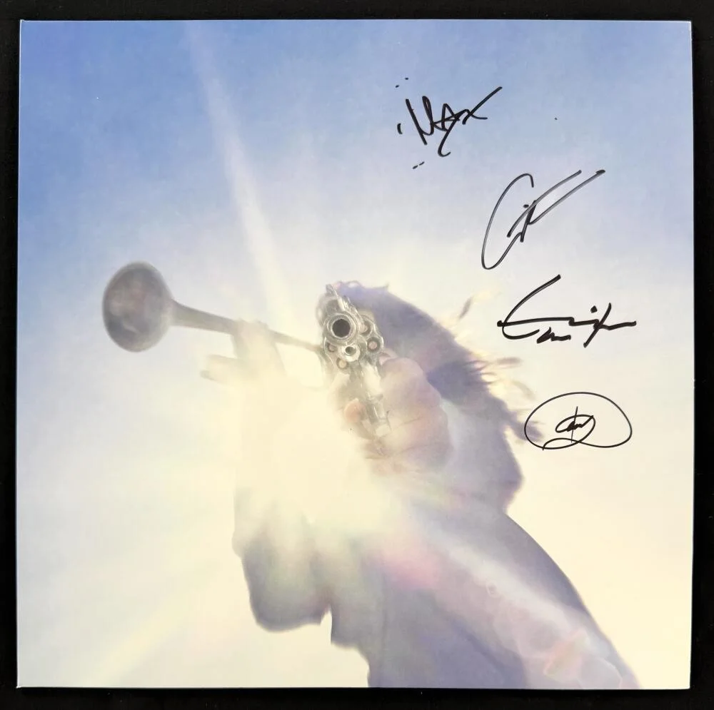 Max Bassin, Dominic DiGesu, Emily Green, Cameron Winter — Geese Full Band Signed Autograph Getting Killed Album Vinyl Record LP - JSA COA