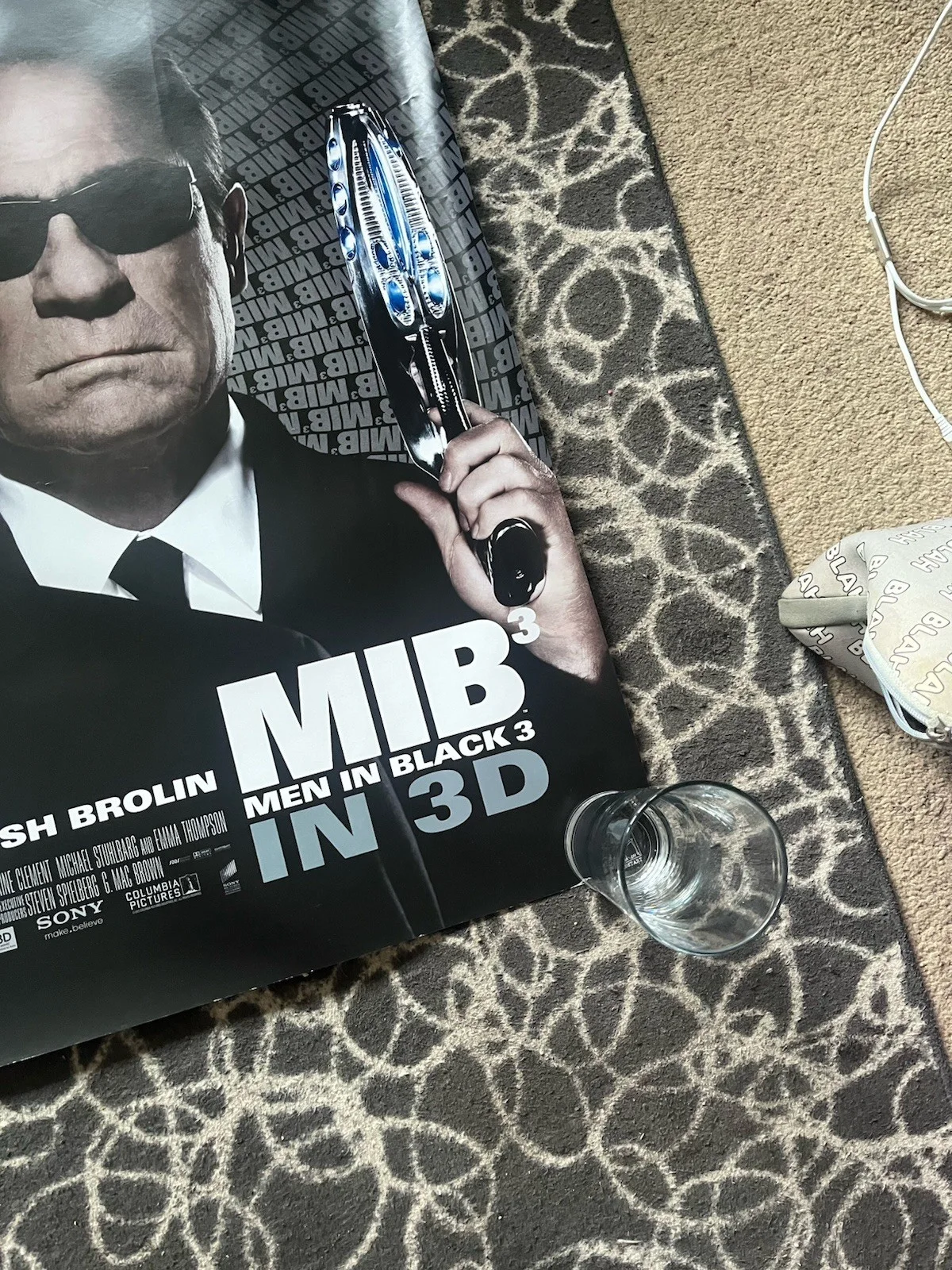 Men In Black 3 Quad Uk Cinema Poster Rolled Not Folded, image 2