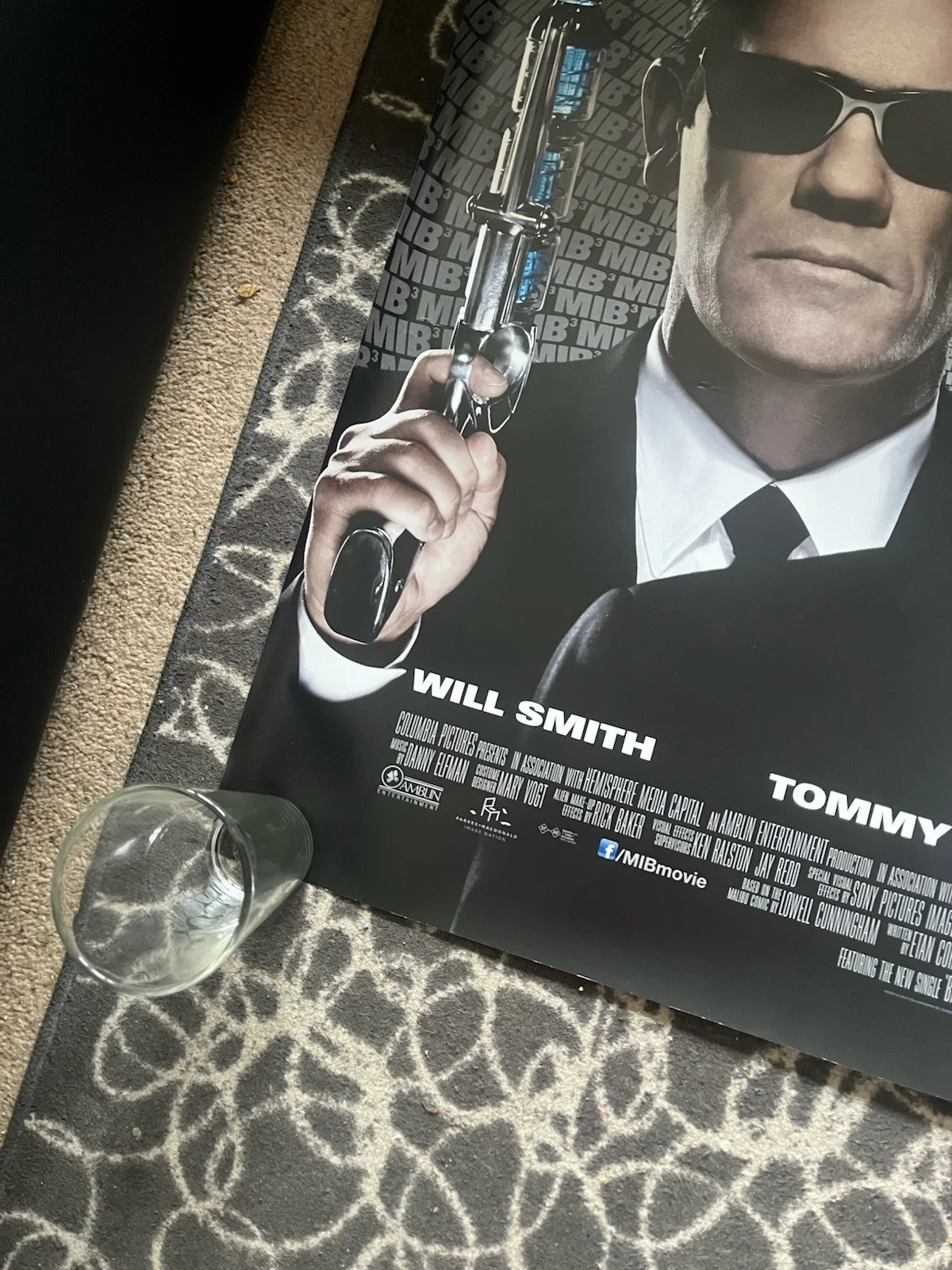 Men In Black 3 Quad Uk Cinema Poster Rolled Not Folded, image 5