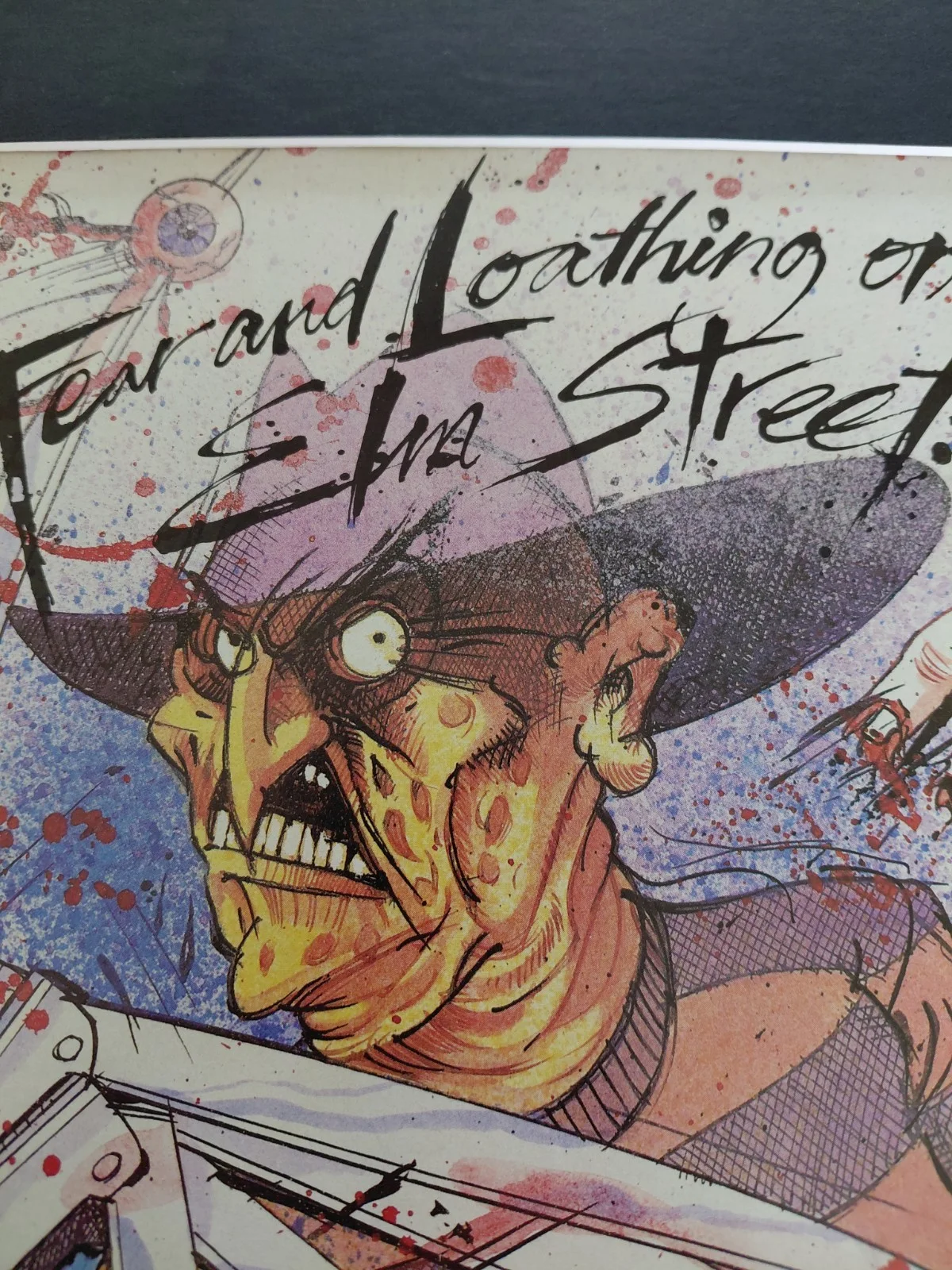 Nightmare On Elm Street 5 Promo Original VHS Advert Mounted 14x11", image 4
