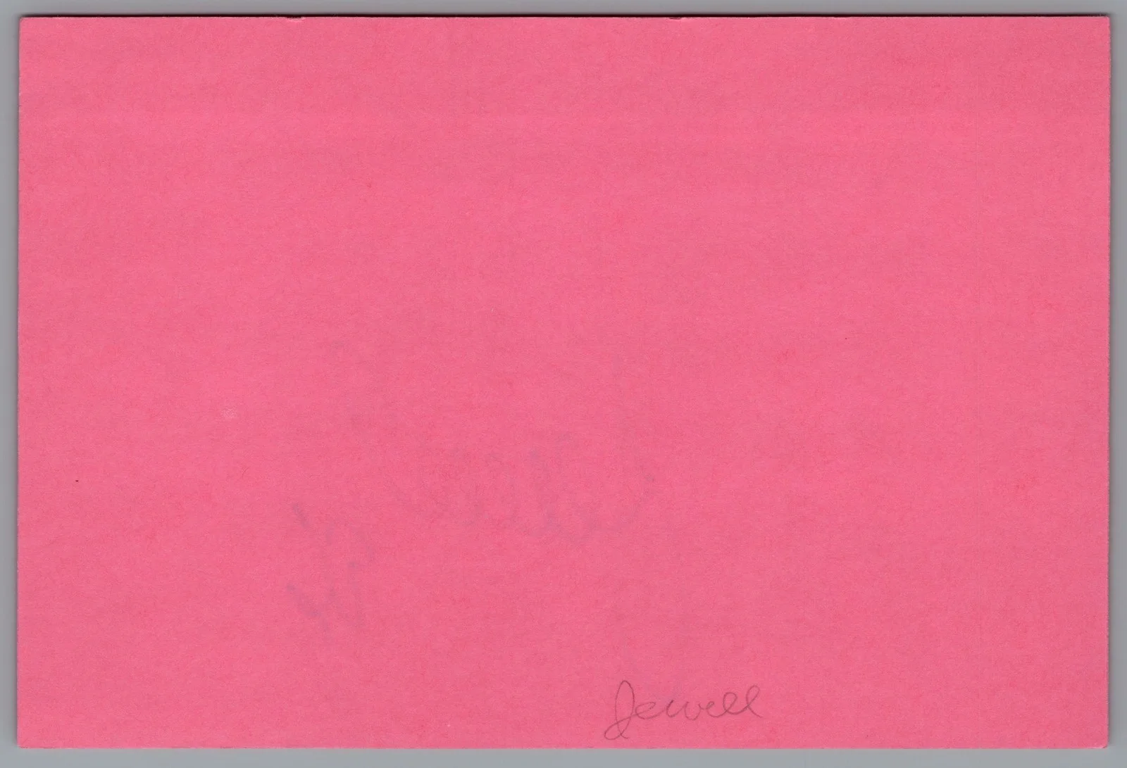 Jewel Kilcher — Jewel Kilcher Signed 4x6 Index Card Singer Who Will Save Your Sould Autographed, image 2