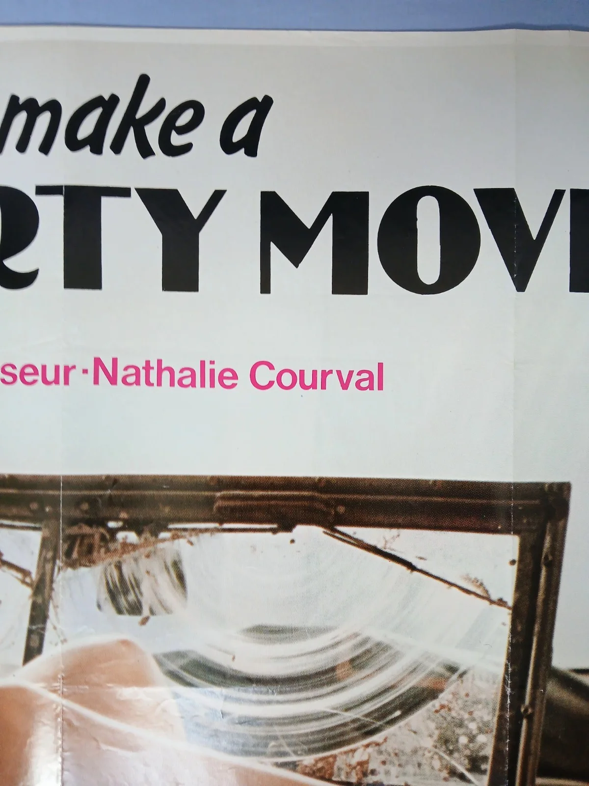 LET'S MAKE A DIRTY MOVIE (1976) original UK quad poster, image 4