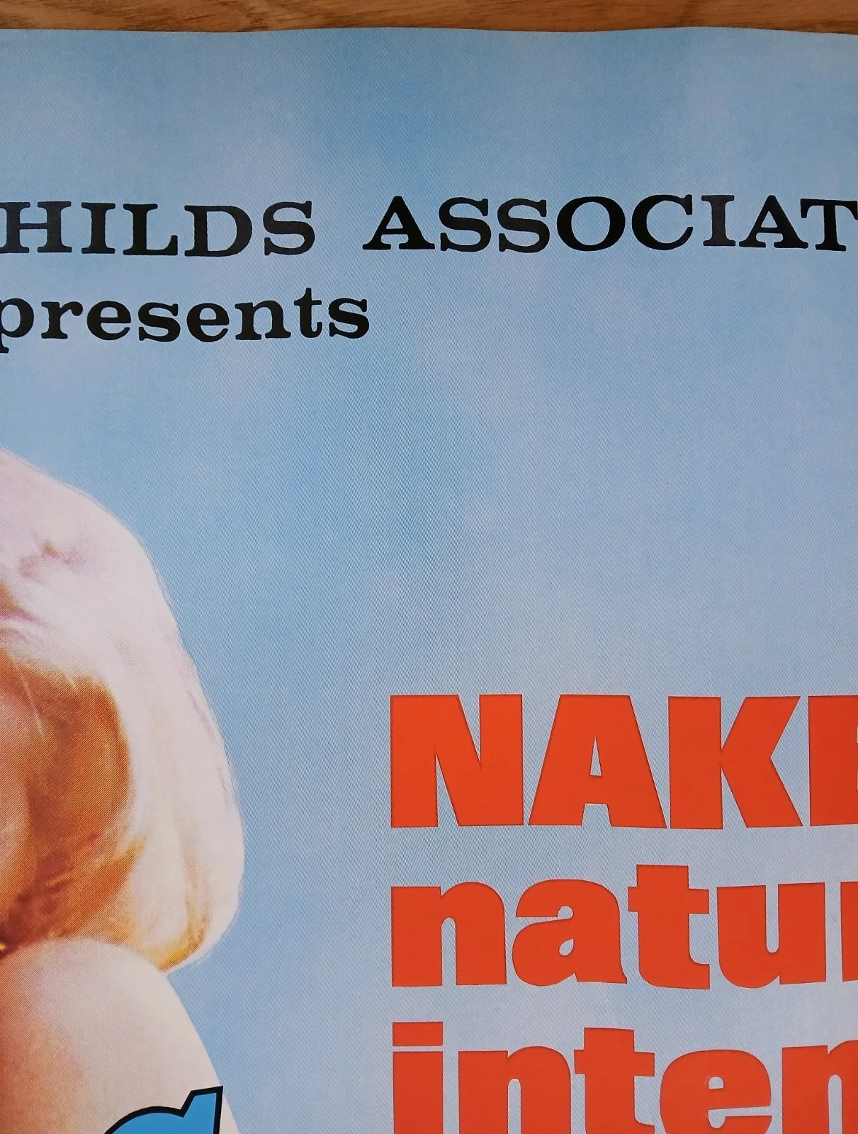 CONFESSIONS OF A NAKED VIRGIN original UK quad poster - German sexploitation, изображение 4