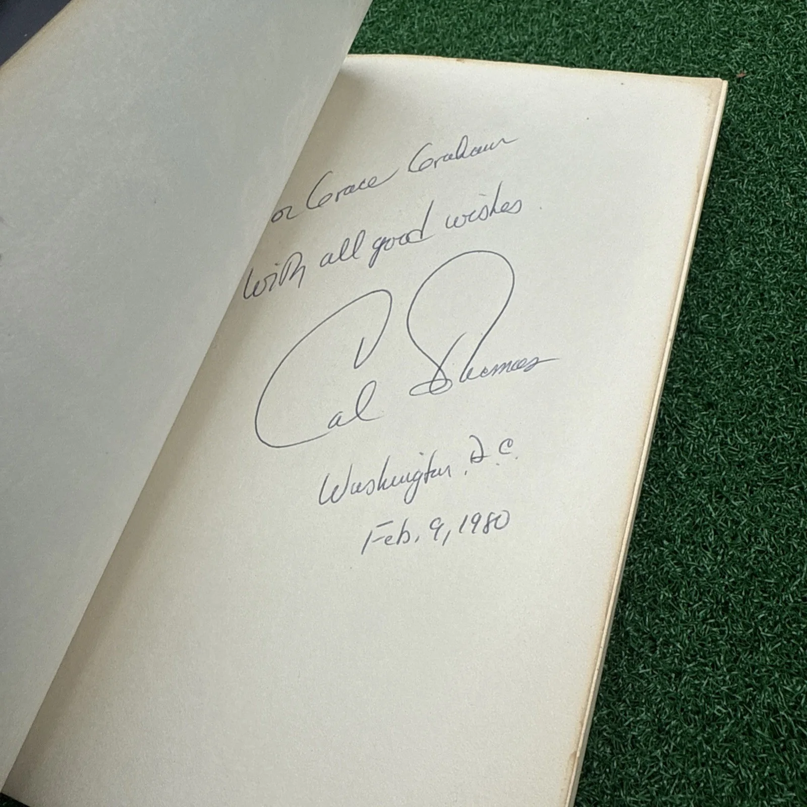 Public Persons And Private Lives Autographed To Billy Graham Mother, изображение 2
