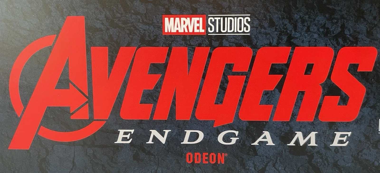 Avengers Endgame A3 Odeon Cinema Promo Poster - New, image 2