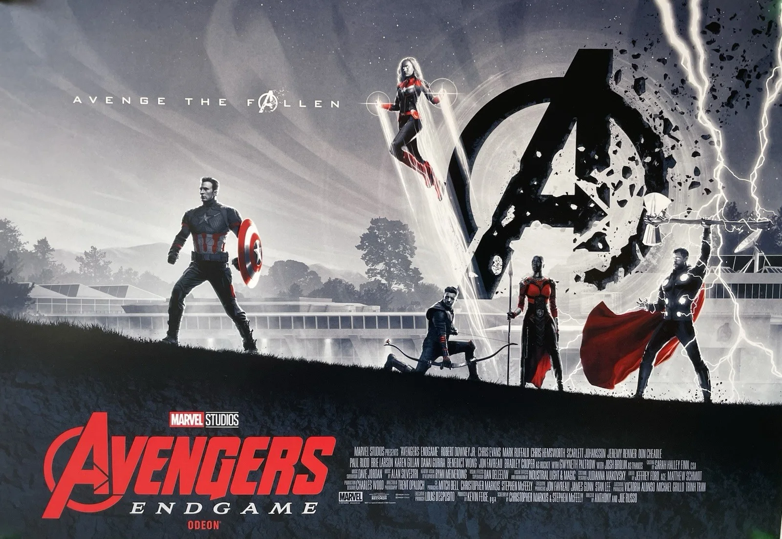 Avengers Endgame A3 Odeon Cinema Promo Poster - New, image 3