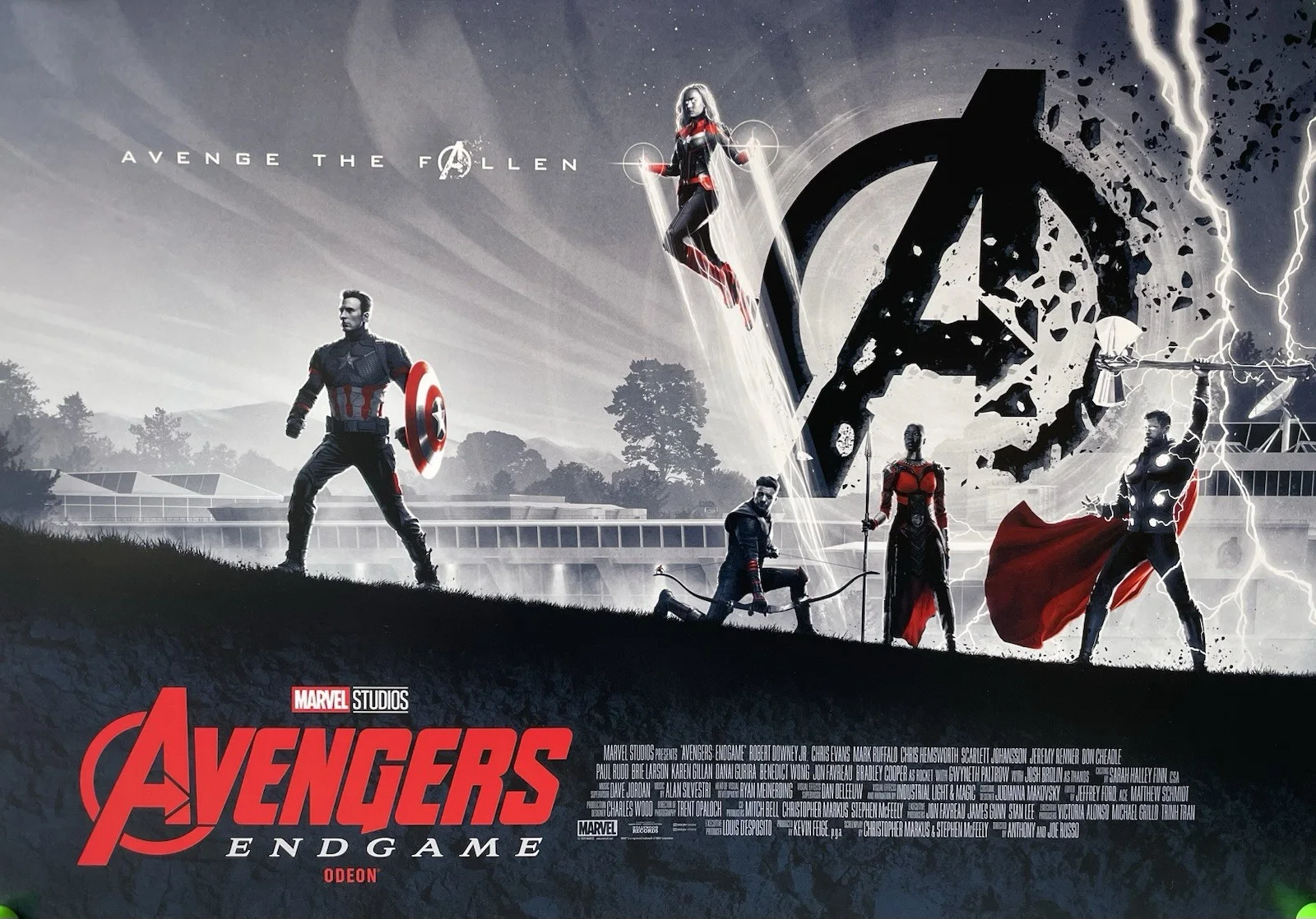 Avengers Endgame A3 Odeon Cinema Promo Poster - New, image 4