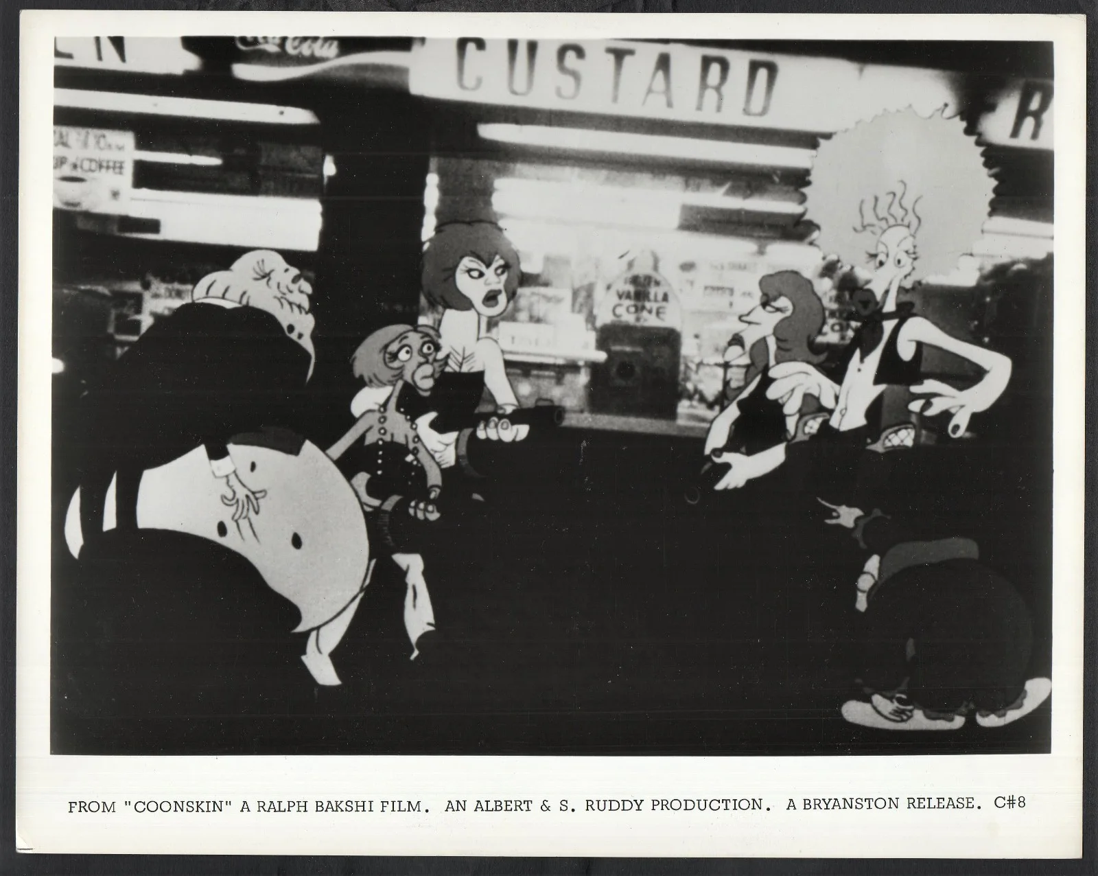 COONSKIN 1974 Ralph Bakshi 6 10x8 STILLS, image 3