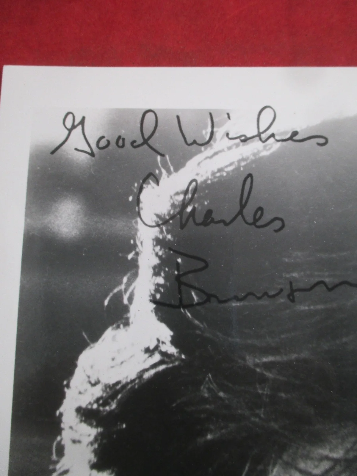 Charles Bronson, 8x10 Autograph AUTO PEN For fans -Signed Photo, изображение 5