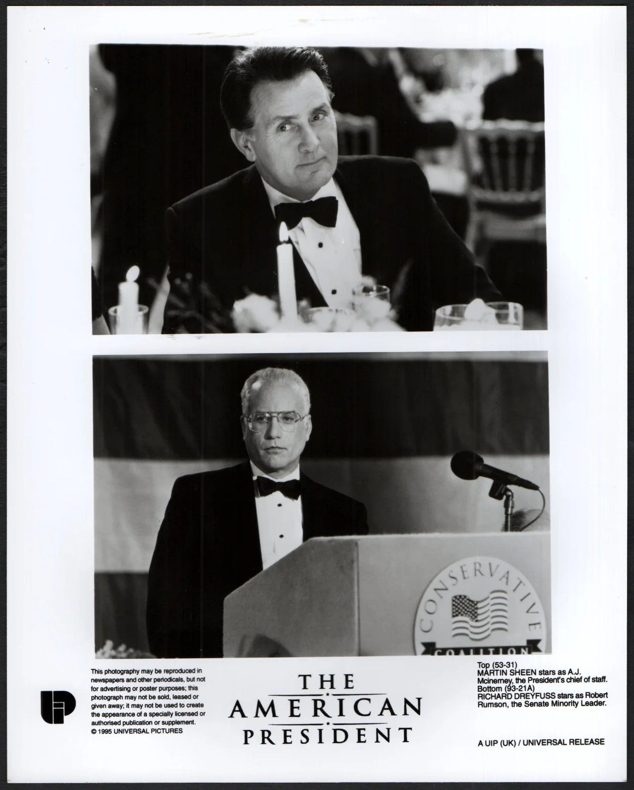 AMERICAN PRESIDENT 1995 Michael Douglas, Annette Bening 5 10x8 STILLS, изображение 5