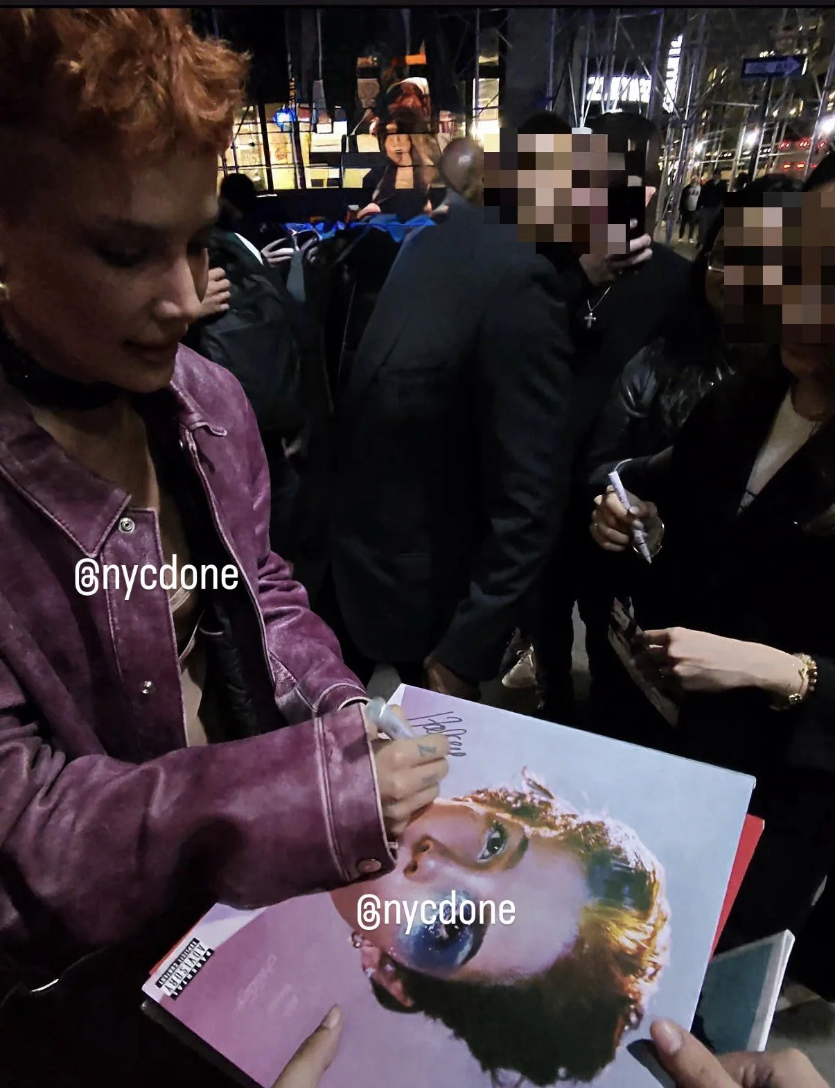 Halsey Manic Signed Vinyl PHOTO PROOF Autographed, image 4