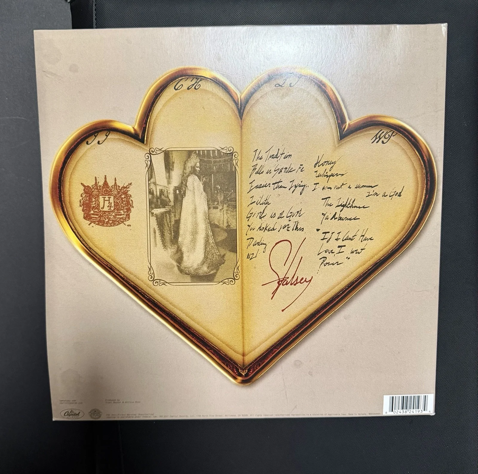 Halsey If I Can't Have Love I Want Power Vinyl Signed with PHOTO PROOF RARE, изображение 3