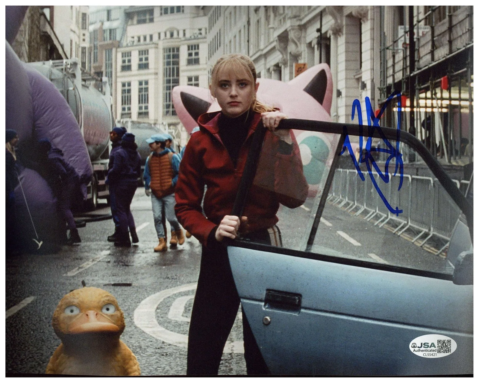 Kathryn Newton Signed 8x10 Photo Pokémon Detective Pikachu Autographed JSA COA, image 2