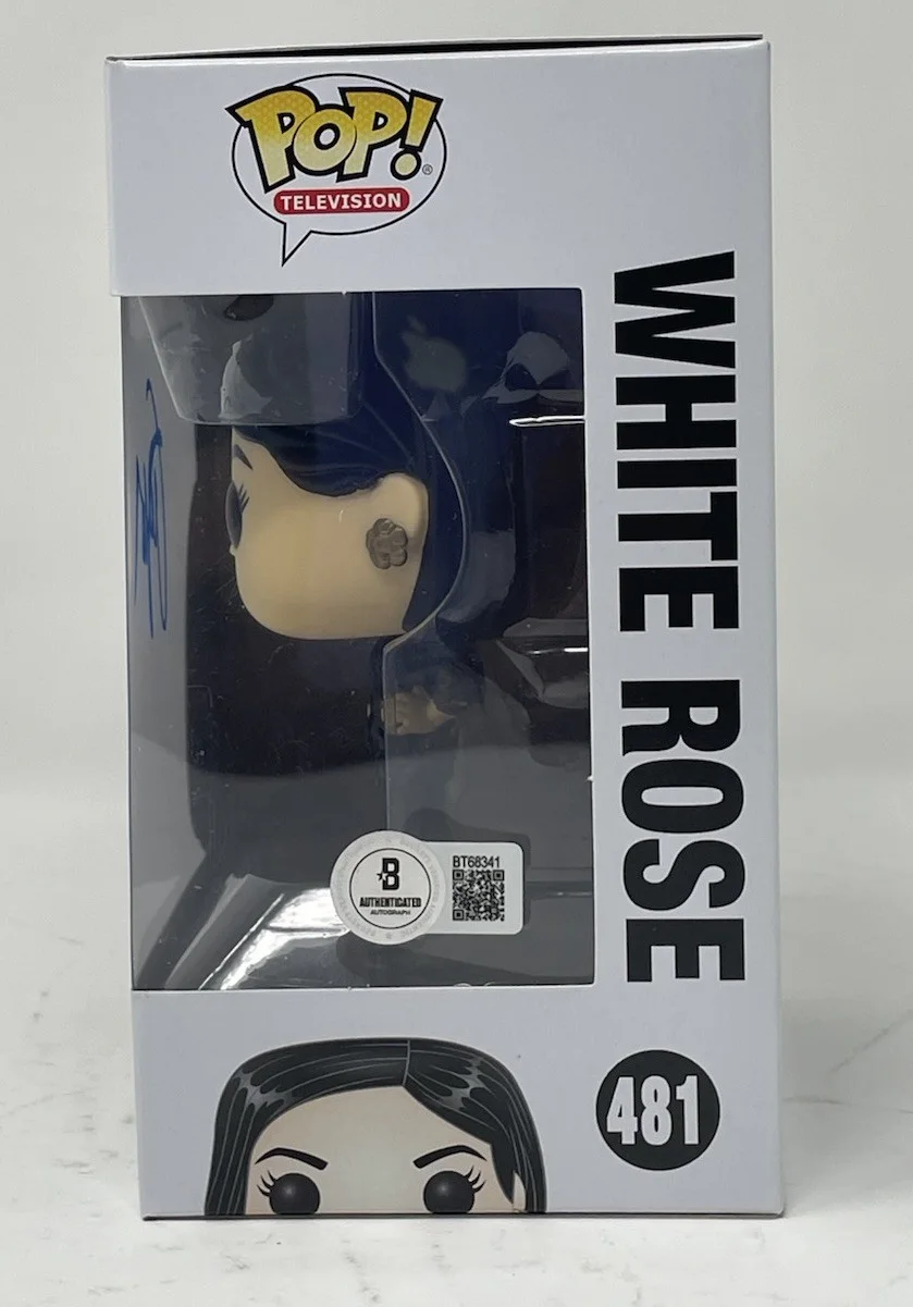 BD Wong — BD Wong Signed Mr. Robot White Rose Funko Pop #481 Autograph Figure Beckett COA, изображение 3