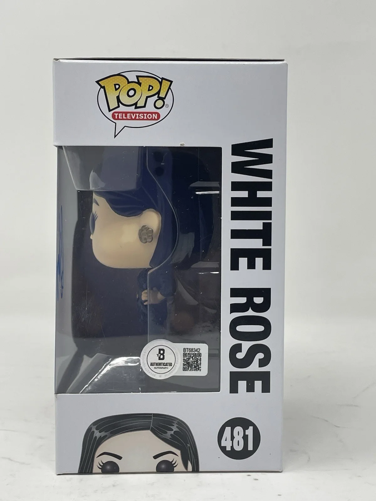 BD Wong — BD Wong Signed Mr. Robot White Rose Funko Pop #481 Autograph Figure Beckett COA, изображение 2